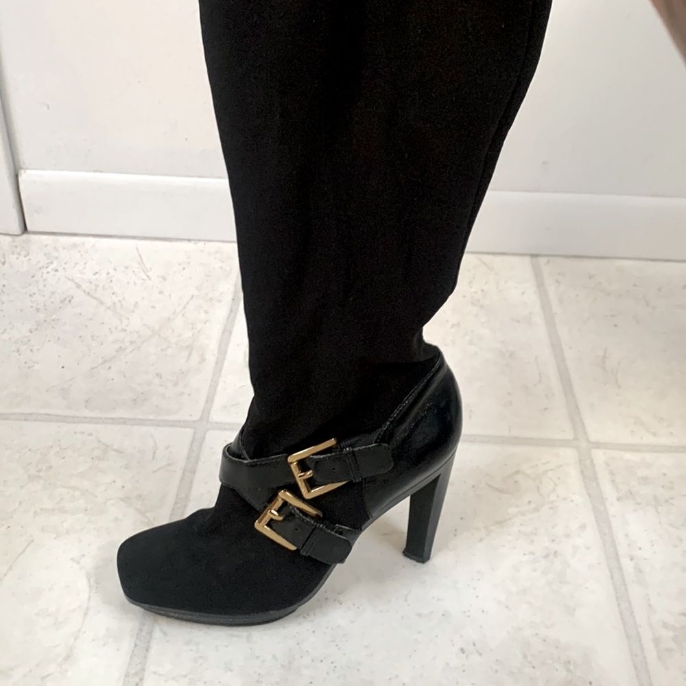 Michael Kors buckle boot